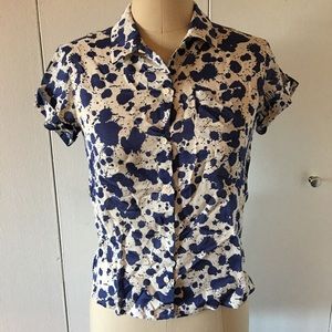Diane Von Frustenburg- SZ XS -  button down